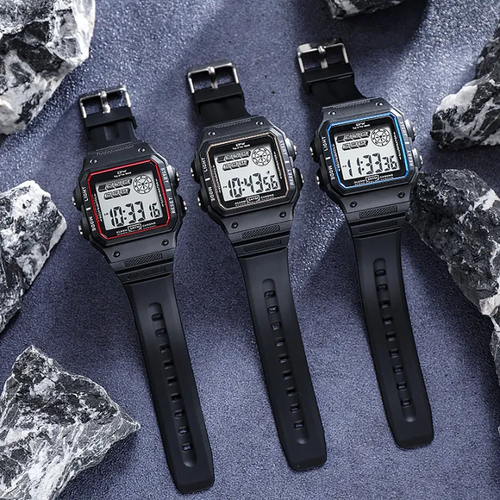 Shock%20Resistant%20Digital%20Watch%20-%203ATM%20Water%20Resistant%20Rectangular%20Dial%20-%20Image%206