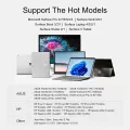 Stylus Surface Pen With Palm Rejection For Microsoft Surface Pro X/9/8/7/6/5/4/3 Go 3 Laptop 5 ASUS HP Dell Sony MPP Protocol. 
