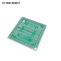 【happy one】1pcs QFP / EQFP / TQFP / / LQFP128 SMD turn DIP CPU broad 0.5mm IC Socket / Adapter plate /. 