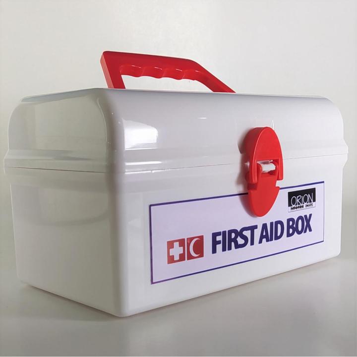 First Aid Kit Box For home & office . Medicine Stores, organizes