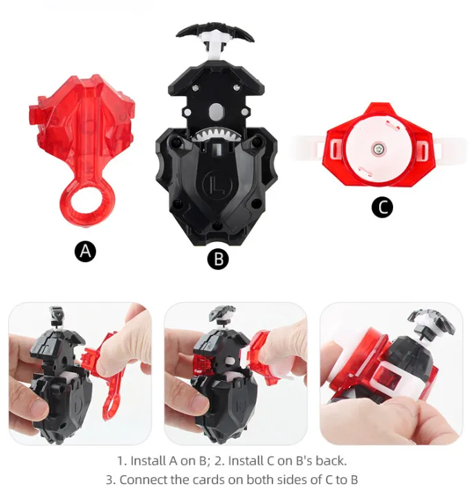 Full%20Custom%20Dynamite%20B-184%20String%20Launcher%20Ripper%20Left/Right%20Transmitter%20for%20Beyblade%20Burst%20Battle%20Top%20Gyro%20Accessories%20Kids%20Spinning%20Toy%20Beylauncher%20Children%20Gift%20-%20Image%204