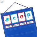 Word Building Chart Word Learning Desktop Pocket Chart for Preschool groups. 
