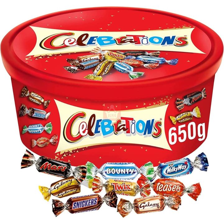 Celebrations Milk Chocolate Box - UK 650g