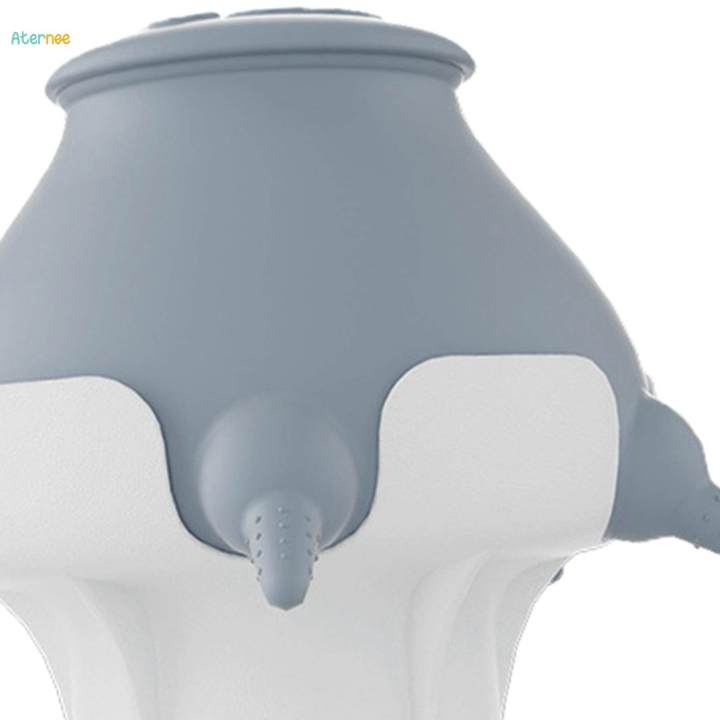 Pet%20Milk%20Bowl%20Pets%20Nursing%20Bottle%20Anti%20Choking%205%20Nozzles%20Nursing%20Station%20Gray%20Hollow%20Base%20-%20Image%205
