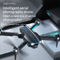 NOOR E99 Max Brushless Motor Drone Dual 4K HD Camera Professional Foldable RC Quadcopter with Optical Flow Positioning & 3-Sided Obstacle Avoidance Beginner Friendly WiFi FPV Drone with 2 Batteries & Storage Bag - Best Drone Camera Price in Bangladesh BD.