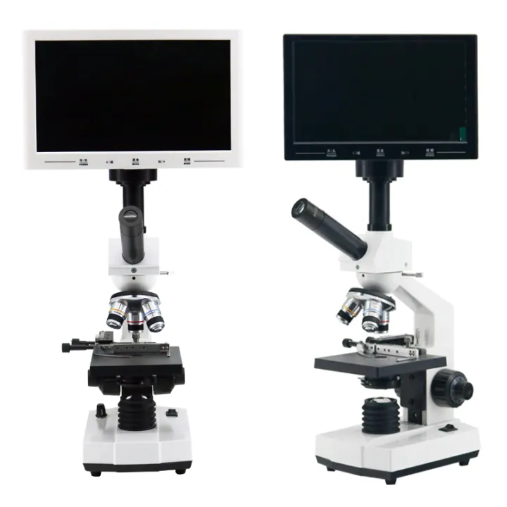 Professional%20live%20blood%20cells%20analysis%20Laboratory%20biological%20HD%20Microscope%20TV%20AV%20USB%20with%20Electronic%20Eyepiece%207/9/10.1-inch%20LCD%20-%20Image%206