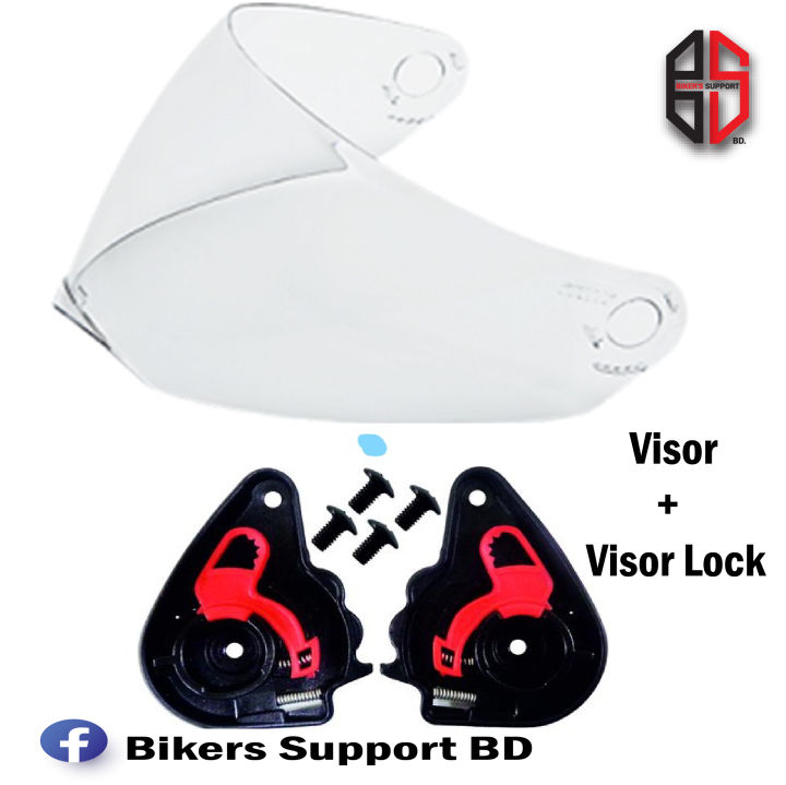 Studds Thunder Helmet Visor with visor lock