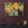 Hot Video Game Disco Elysium Characters Landscape Poster Canvas Painting Wall Art Pictures for Gamer Room Home Decor Gift.