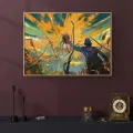 Hot Video Game Disco Elysium Characters Landscape Poster Canvas Painting Wall Art Pictures for Gamer Room Home Decor Gift. 