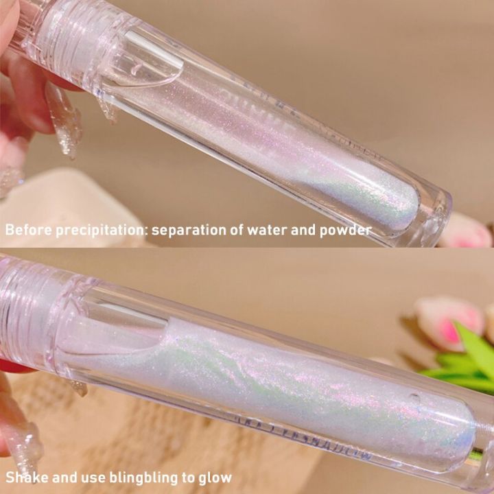 Diamond%20Liquid%20Highlight%20Face%20Glittering%20High%20Gloss%20Pearlescent%20Brighten%20Eye%20Shadow%20Korean%20Water%20Light%20Face%20Boost%20Luster%20Makeup%20-%20Image%206