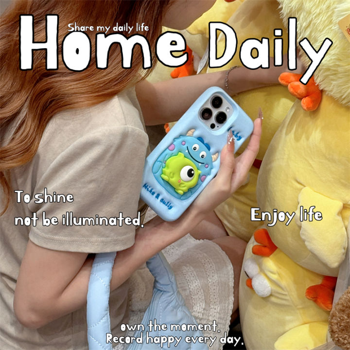 Cartoon%20cute%20three-dimensional%20little%20monster%20comes%20with%20stand,%20personalized%20Case%20for%20iPhone%2016%2015%20Pro%20Max%2014%2013%2012%20Pro%2011%20Soft%20Cover%20-%20Image%203