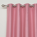 Silk Curtain For Door and Window For Luxurious Home Decor Baby Pink Cute.