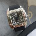 New Silicone Watch Tank Square Large Watch Men's Quartz Watch Fashion Casual Watch Classic Watch. 