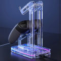 Baoer RGB Gaming Controller Holder Compatible For Switch Pro/Ps5/Ps4/Ps2/Ps3/XboxSeries Universal Controller Stand Accessories For Desk Gamers. 
