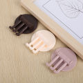 Multifunctional bathroom wall shelf free punching seamless trace rack rotating hook strong 3 branch rotating sticky hook. 