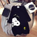 Fire cec Short Sleeve T Women's T-shirt Mid-Length 2024 New Loose bf European Goods Large Version ins Summer Clothes.