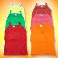 6 Pieces combo Singlet Tank Top by any color for girls tees.