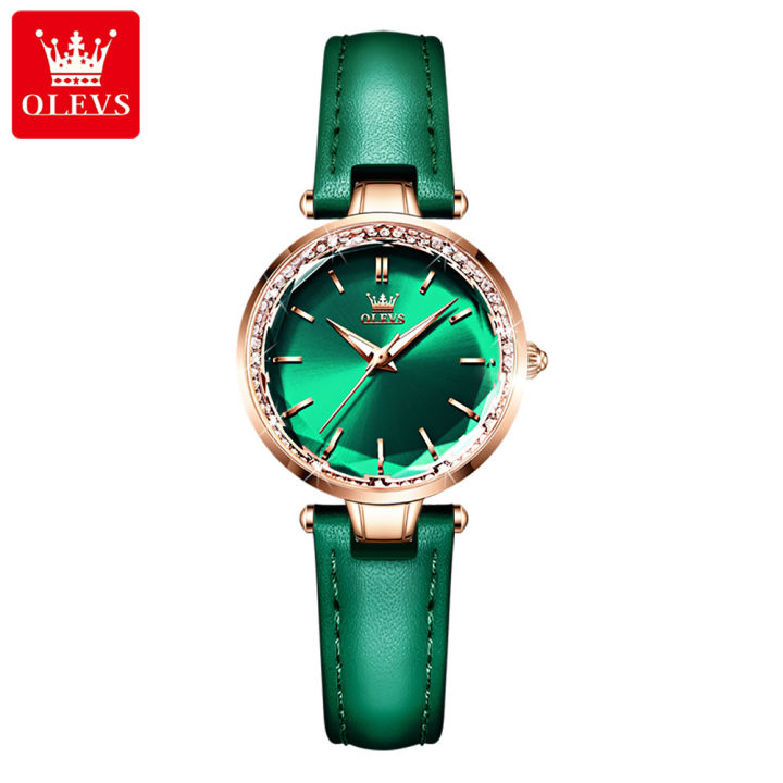 %EF%BC%88New%EF%BC%89OLEV%20Luxury%20Diamond-tudded%20Quartz%20Watch%20For%20Women%20Elegant%20Temperament%20Leather%20trap%20Waterproof%20Writwatch%20-%206645%20-%20Image%202