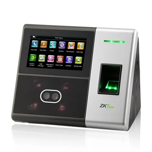 ZKTeco SFace900 Multi-Biometric Time Attendance & Access Control Terminal with Adapter