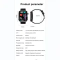 ET210 Smart Watch 1.91” Color Screen Smartwatch Waterproof All-Day Activity Tracker Heart Rate Sleep Monitor. 