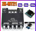 ZK-MT21 Channel Bluetooth 5.0 2.1 Subwoofer Amplifier Zk MT21 Board 50W X 2+100W Power Audio Stereo Amplifier Board Bass AMP AUX ZK-MT21. 