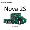 Charger USB Dock Charging Dock Port Board With Microphone Flex Cable Repair Parts For HuaWei Nova 7i 7 6 SE 5T 5i 4e 4 3 3i 3e 2S 2i 2 Plus. 