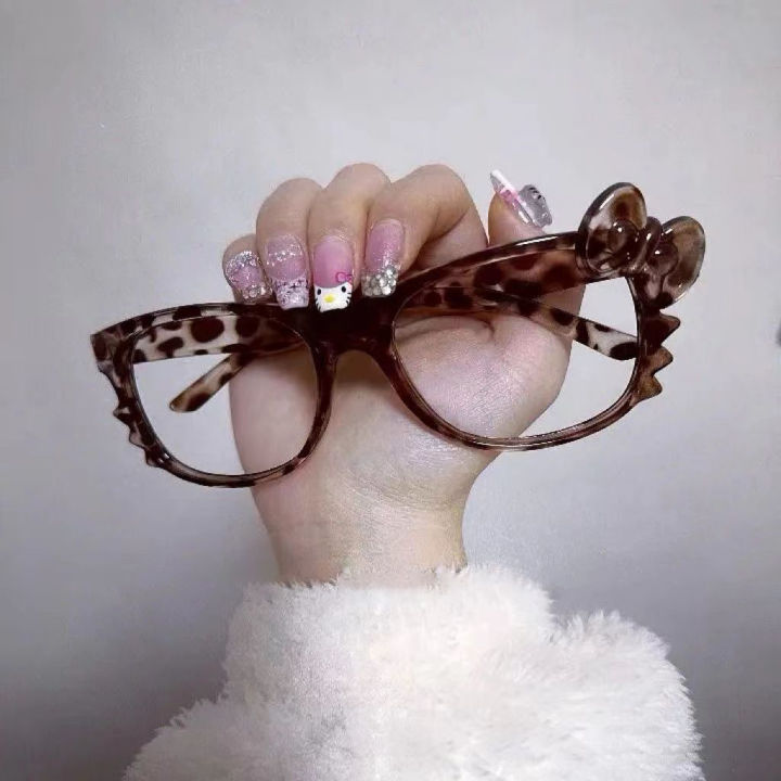 Korean Fashion Kawaii emo Glasses Frame Women Optical Harajuku Cute Eyeglasses Frames Y2k Glasses Korean Outfits Glasses