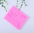 Silicone mold Bride and Groom clay resin silicone mold.