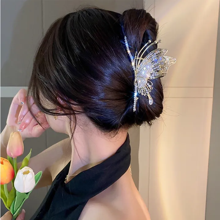 Elegant%20Pearl%20Crystal%20Hairpins%20Butterfly%20Hair%20Clip%20Catch%20for%20Women%20Girl%20-%20Image%205