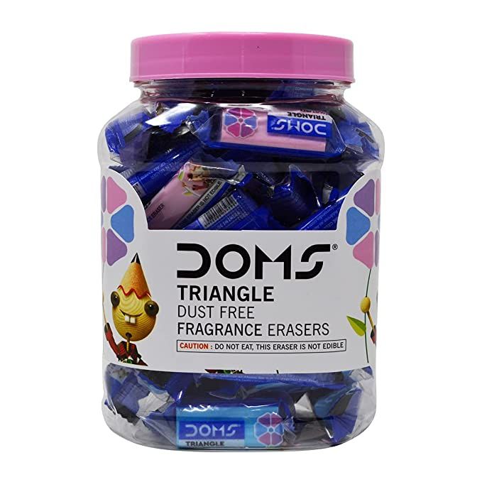DOMS%20Triangle%20Dust%20Free%20Fragrance%20Eraser%20-%20Combo%20of%203pcs%20-%20Image%205