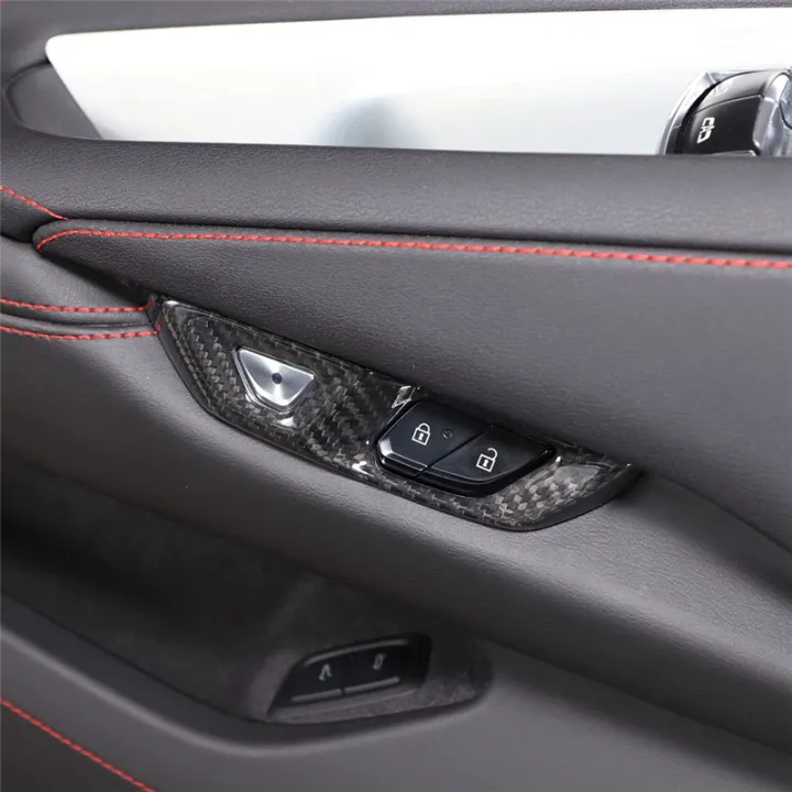 For%20C8%202020-2023%20Car%20Inner%20Door%20Lock%20Switch%20Button%20Cover%20Trim%20Accessories%20ABS%20Carbon%20Fiber%20-%20Image%202