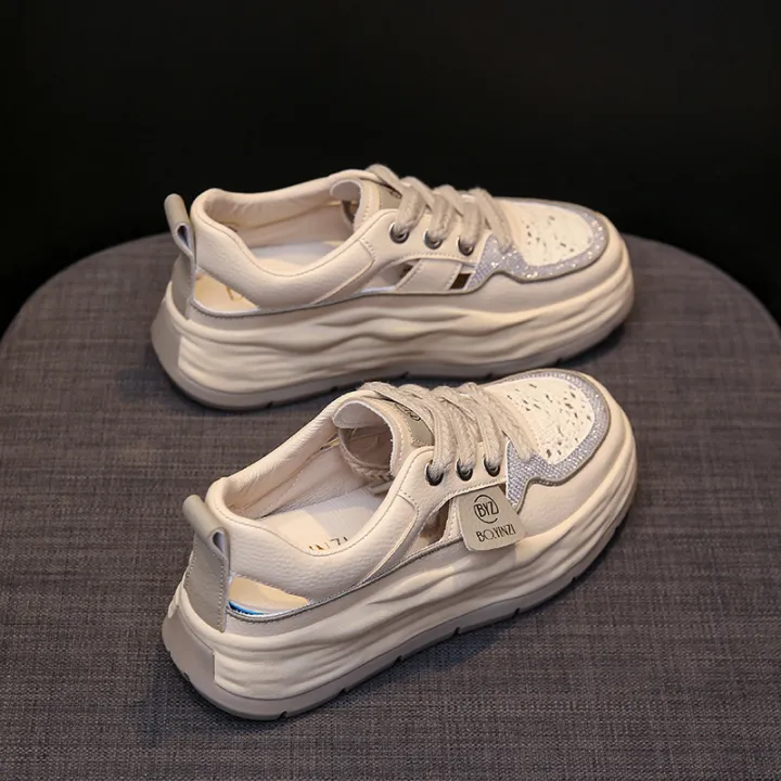 2023%20summer%20new%20ins%20Korean%20version%20hollow%20white%20shoes%20female%20students%20thick%20bottom%20breathable%20casual%20sports%20shoes%20-%20Image%206