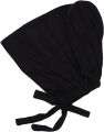 2 pis Women Under Scarf Hat Solid Hijab Cap Muslim Under Scarf Hijab Cap with Tie-Back Closure.
