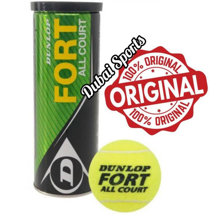 Dunlop Fort Tennis Ball for All Court - 3 Pieces | Daraz.com.bd