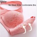 New Large Size Women Bra Thin Underwear Push Up Bralette Comfortable Without Steel Ring Ladies Lingerie Sujetadores Sexis. 
