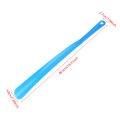 Long Shoehorn Durable Lasting Portable Comfortable Slip Handle Shoes Lifter Pull 46.5cm Lazy People Wear Shoes. 