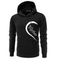 Couples Hoodies Casual Pullovers Unisex Black Sweatshirts for Couples Couple Sweatshirt Heart Letter Printed Hoodies Lovers. 