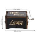 Harry Potter Music Box Magic School Hand Crank Musical Box Toy. 