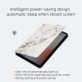 Stand Back cover For Samsung Galaxy Tab S9 + Case Marble texture Stand Kickstand Back Cover for Samsung Galaxy Tab S9 Plus Cases Cover.