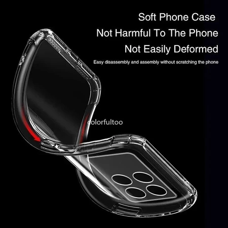 Xiaomi%20Redmi%20K70e%205G%20%20Flexible%20Clear%20Transparent%20Soft%20TPU%20Back%20Case%20Cover%20With%20Bumper%20-%20Image%205