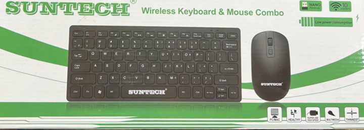 Suntech Wireless Keyboard & Mouse Combo Set