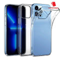 Transparent Cases For Iphone 6 7 8 X XS Max 11 12 13 14 15 16 Pro Max Back Covers Shockproof TPU Flexible Rubber Clear Case Durable And Reliable Iphone Back Cover. 
