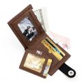 New Men's Short Wallet Large Capacity Multi Card Wallet. 