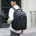 Large capacity casual travel backpack men's college student school bag simple computer business fashion bag. 
