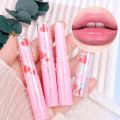 Strawberry Long Lasting Moisturizing Lip Balm Temperature Change Color Lipstick Professional Female Lip Care Beauty Makeup Cosmetics.