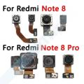 Original Small Front Camera Flex For Xiaomi Redmi Note 8 8A Note8 Pro Plus Macro Depth Wide Main Big Back Rear Camera Flex Cable.