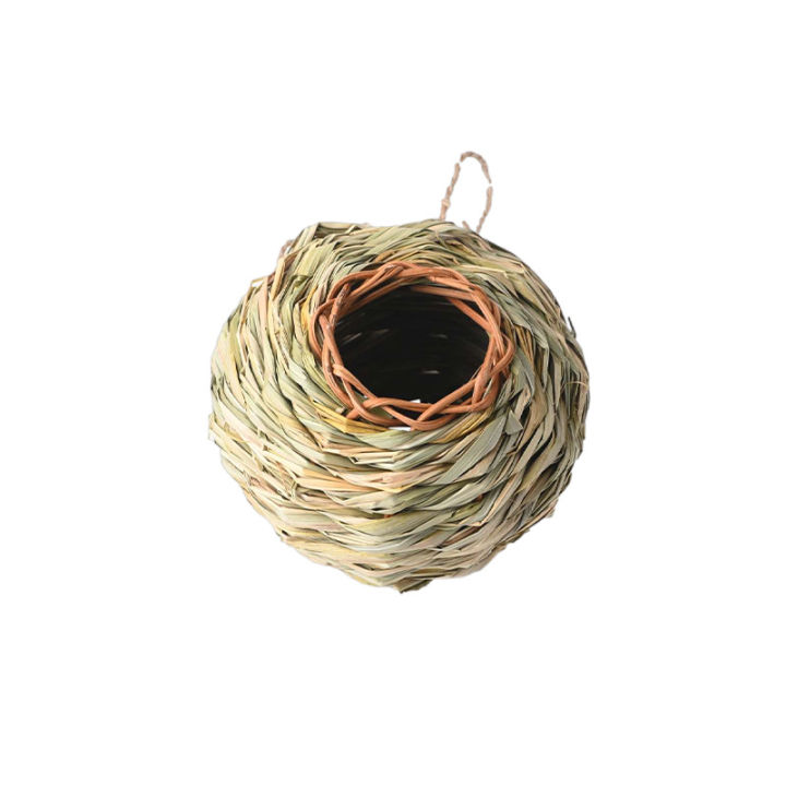 Wholesale%20straw%20round%20bird's%20nest%20hand-woven%20DIY%20creative%20gardening%20decoration%20birdcage%20cross-border%20source%20one%20piece%20dropshipping%20-%20Image%205