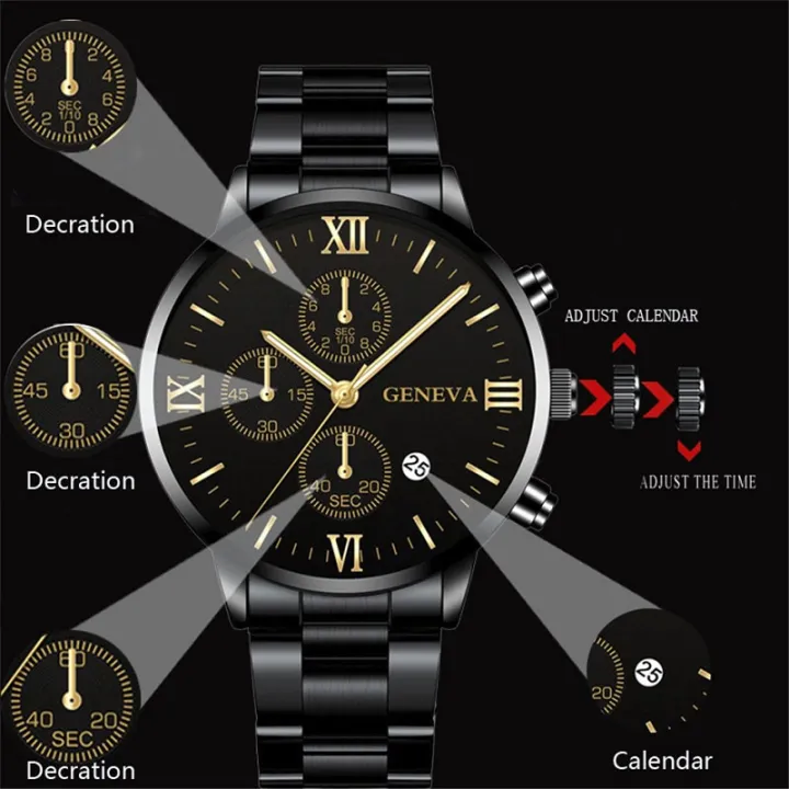 Geneva%20Fashion%20Mens%20Watches%20Waterproof%20Stainless%20Steel%20Luxury%20Gold%20Wristwatch%20Men%20Analog%20Quartz%20Business%20Watch%20Chronograph%20Calendar%20Clock%20Relo%20for%20men%20-%20Image%205