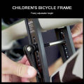 Front mounted child bike seat Kids Saddle Bicycle Bike Front Seat Saddle Carrier Accessories Bike Kids Seat Detachable. 