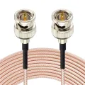 12Pcs 3G HD SDI Cable BNC Cable 30cm 75 Ohm for Cameras Video Equipment Supports HD-SDI 3G-SDI 4K 8K Video Cable. 